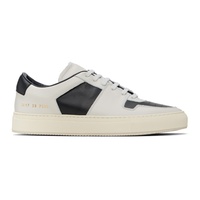 커먼 프로젝트 Common Projects Black & 오프화이트 Off-White Decades Sneakers 241133M237013