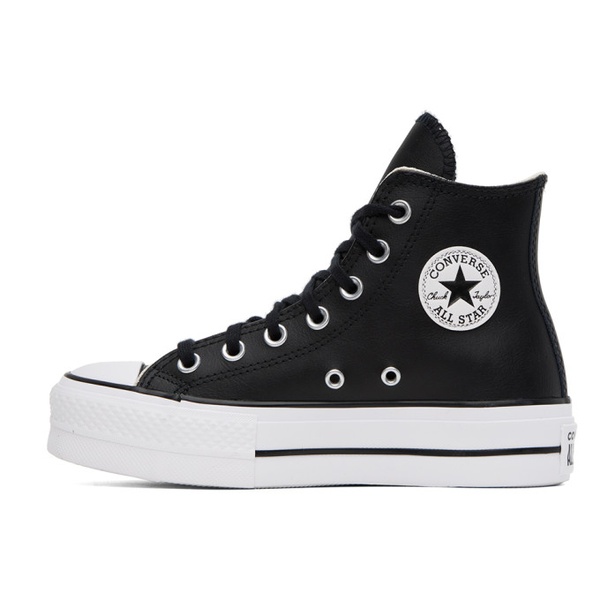  컨버스 Converse Black Chuck Taylor All Star Lift Sneakers 232799F127014