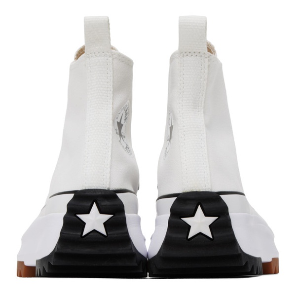  컨버스 Converse White Run Star Hike Sneakers 232799M236009