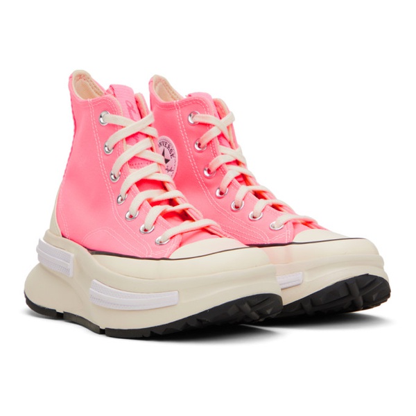  컨버스 Converse Pink Run Star Legacy CX High Top Sneakers 231799M236063