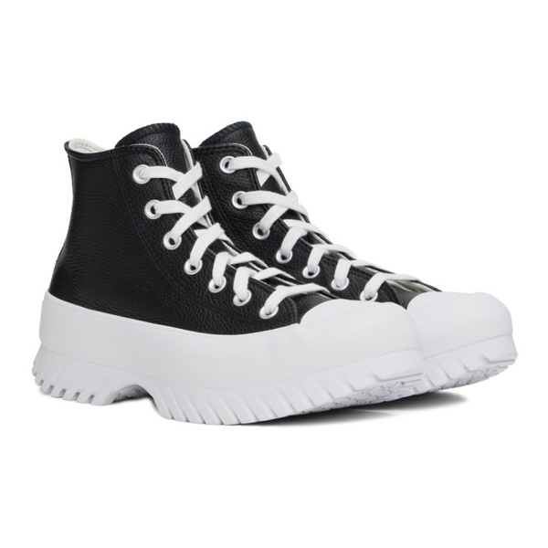  컨버스 Converse Black Leather Chuck Taylor All Star Lugged 2.0 Sneakers 231799M237036