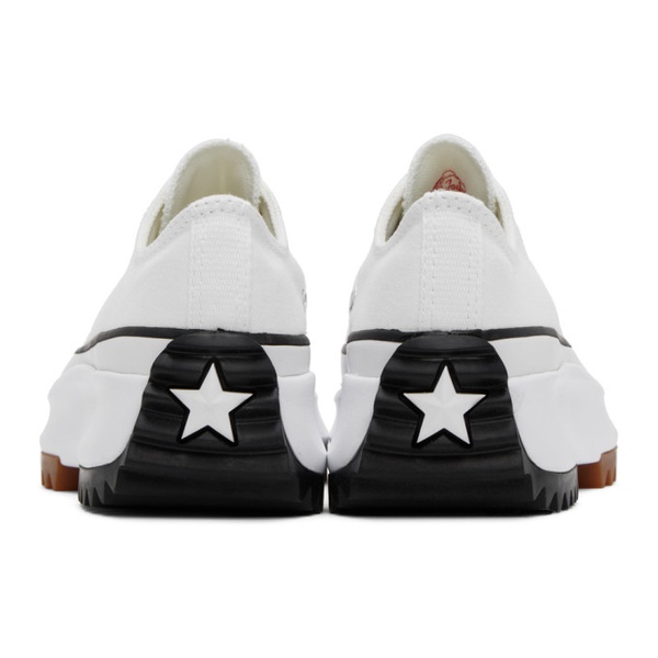  컨버스 Converse White Run Star Hike Low Top Sneakers 232799F128013