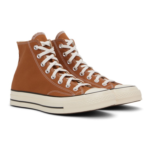  컨버스 Converse Orange Chuck 70 Sneakers 232799F127054
