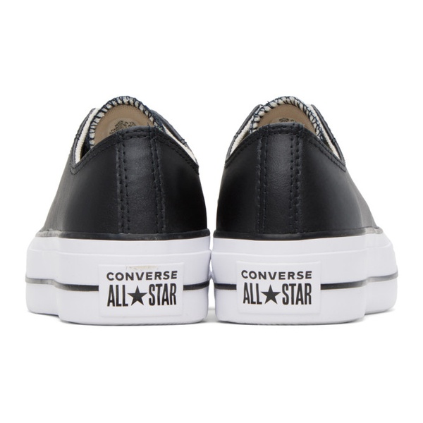  컨버스 Converse Black Chuck Taylor All Star Platform Sneakers 241799F128011