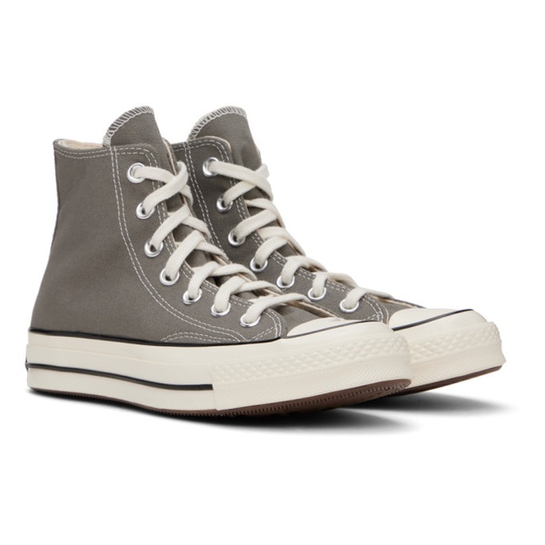  컨버스 Converse Gray Chuck 70 Sneakers 241799M236013