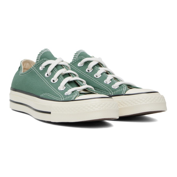 컨버스 Converse Green Chuck 70 Vintage Canvas Sneakers 241799F128033