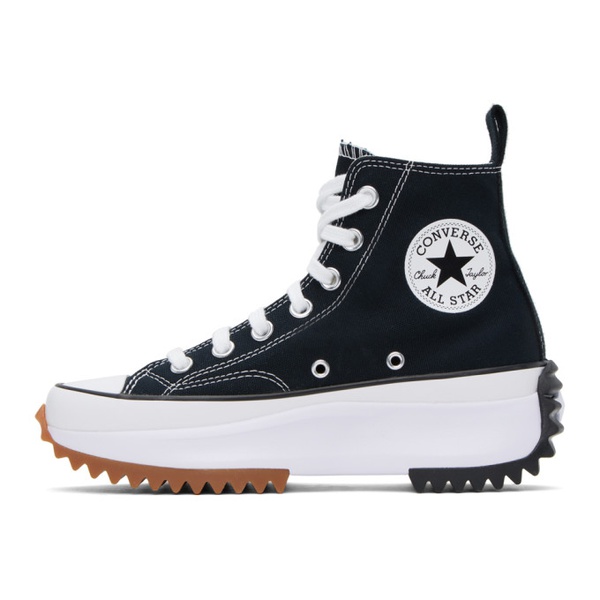  컨버스 Converse Black Run Star Hike Sneakers 241799F127004