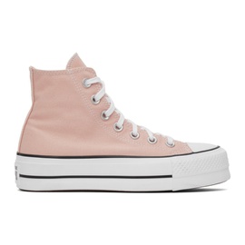컨버스 Converse Pink Chuck Taylor All Star Lift Platform Sneakers 221799F127007