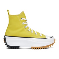 컨버스 Converse Yellow Run Star Hike Sneakers 231799F127091