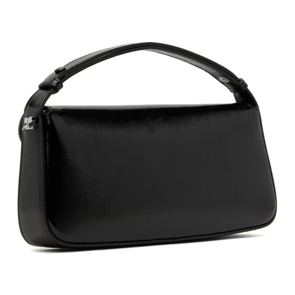  Courreges Black Sleek Leather Bag 232783F046009