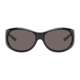 Courreges Black Hybrid 01 Sunglasses 241783M134003