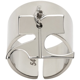 Courreges Silver Charm Metal Ring 232783F024002