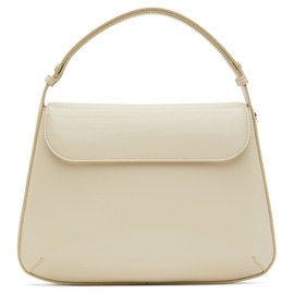 Courreges 오프화이트 Off-White Medium Sleek Leather Bag 232783F046012