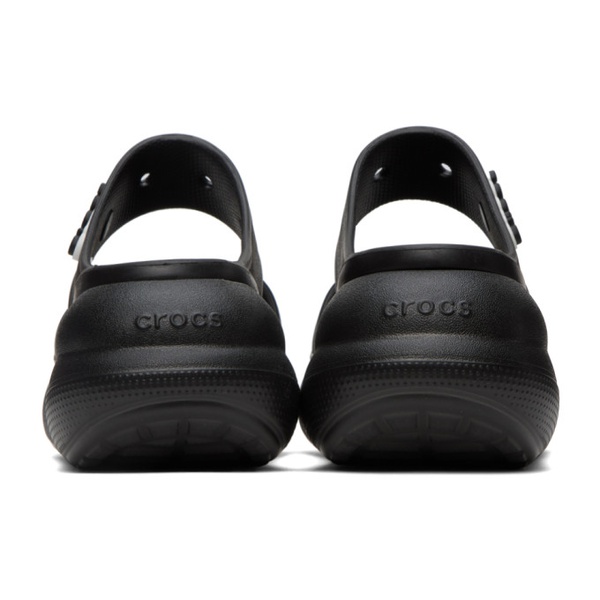 크록스 Crocs Black Crush Sandals 232209F124002