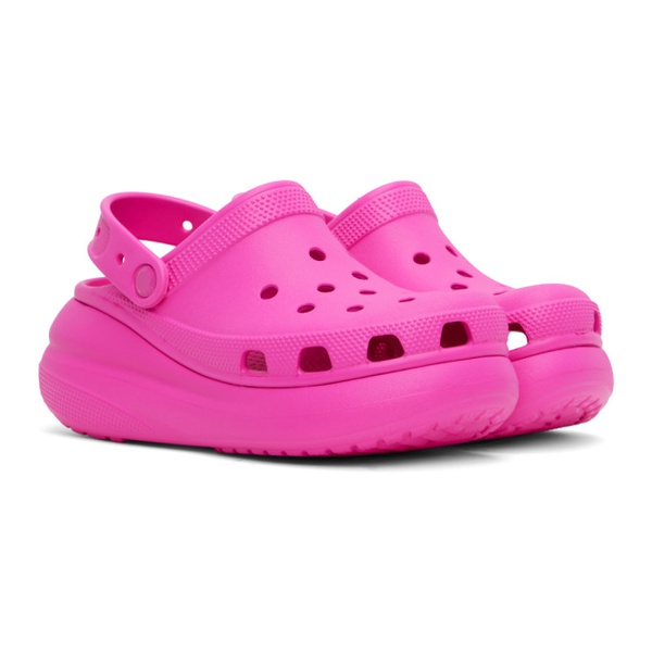 크록스 Crocs Pink Crush Clogs 231209F121043