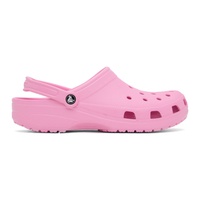 Crocs Pink Classic Clogs 232209M234012