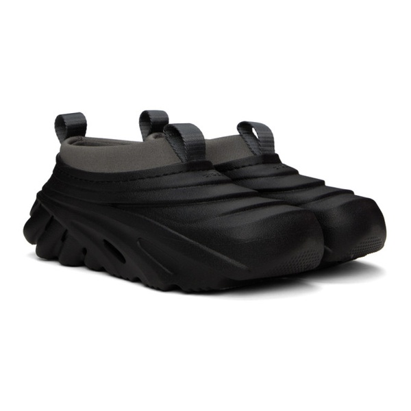크록스 Crocs Black Echo Storm Sneakers 241209F121011