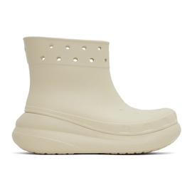 Crocs 오프화이트 Off-White Crush Boots 231209F113001