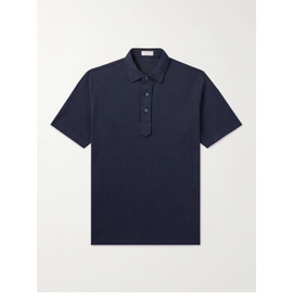 DE PETRILLO Slim-Fit Cotton-Pique Polo Shirt 1647597306985850