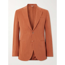DE PETRILLO Lyocell, Linen and Cotton-Blend Suit Jacket 1647597306985768
