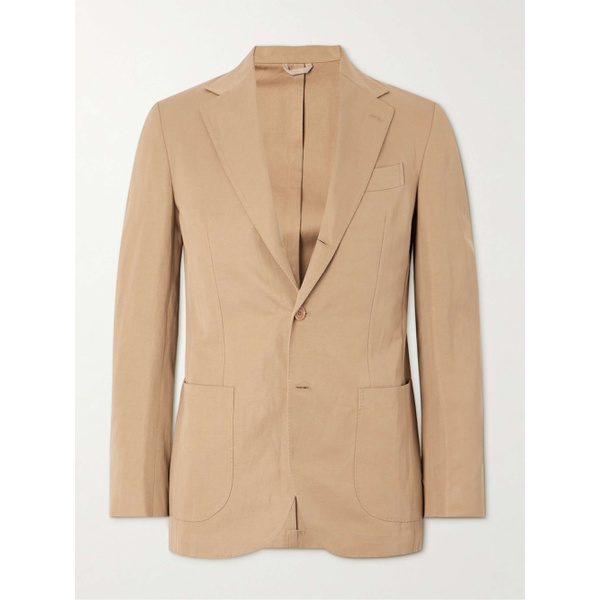  DE PETRILLO Unstructured Cotton and Linen-Blend Suit Jacket 1647597310466895