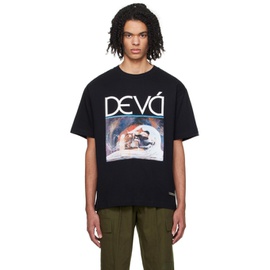 DEVA? STATES Black Print T-Shirt 241995M213018