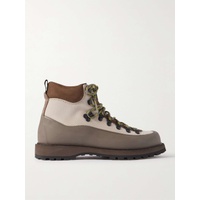 디에메 DIEMME Roccia Vet Sport Rubber and Suede-Trimmed Tech-Mesh Hiking Boots 1647597328312345