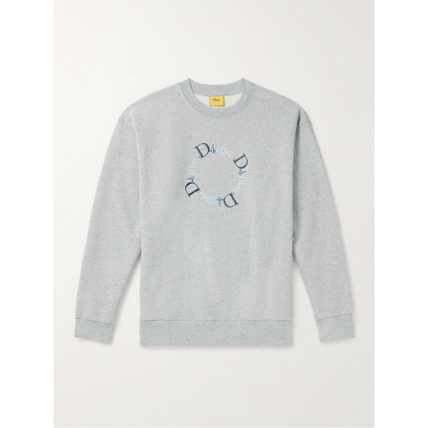  다임 DIME Classic Bff Logo-Embroidered Cotton-Jersey Sweatshirt 1647597324692632