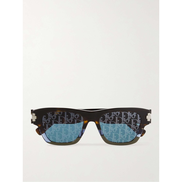  디올 DIOR EYEWEAR DiorBlackSuit XL S2U Square-Frame Tortoiseshell Acetate Sunglasses 1647597292512129