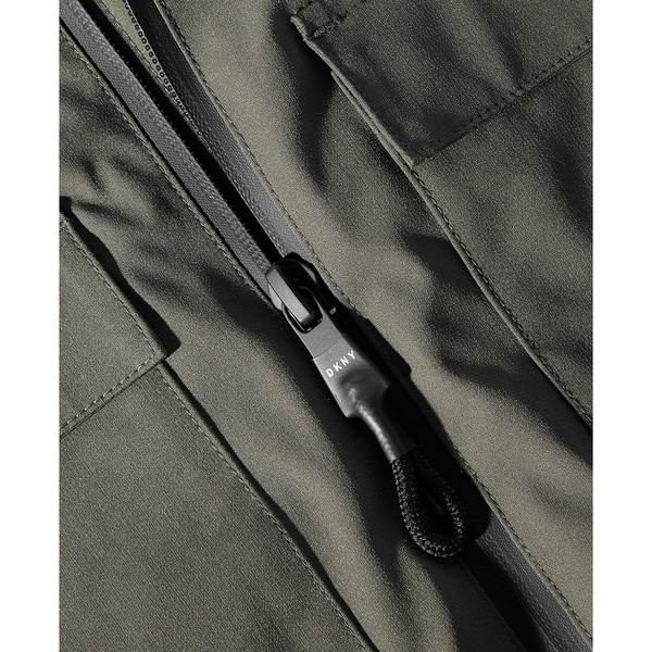DKNY DKNY Mens Hooded Zip-Front Two-Pocket Jacket 16245223