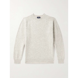 DRAKE Brushed Virgin Shetland Wool Sweater 1647597323019399
