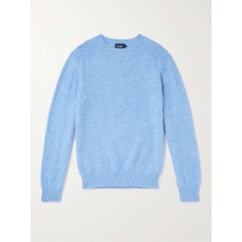 DRAKE Brushed Shetland Wool Sweater 1647597323019504