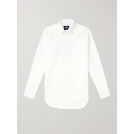 DRAKE Slim-Fit Button-Down Collar Cotton Oxford Shirt 1647597323019519