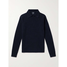 DRAKE Integral Ribbed Wool and Alpaca-Blend Sweater 1647597323019503