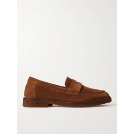 DRAKE Suede Penny Loafers 1647597309963986