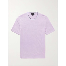 던힐 DUNHILL Linen and Silk-Blend T-Shirt 1647597294908910