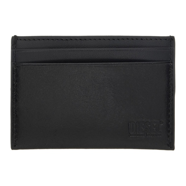 디젤 디젤 Diesel Black Dsl 3d Easy Card Holder 241001M163001