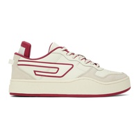 디젤 Diesel 오프화이트 Off-White & Red S-Ukiyo Low X Sneakers 231001M237002