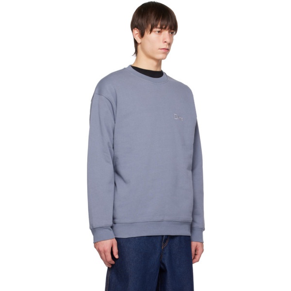  다임 Dime Gray Classic Sweatshirt 231841M204006