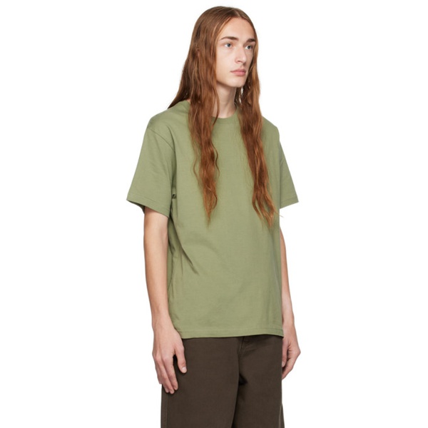  다임 Dime Green Classic T-Shirt 241841M213025