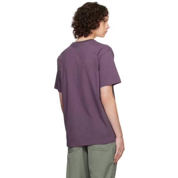  다임 Dime Purple Reno T-Shirt 241841M213006