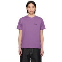 다임 Dime Purple Classic T-Shirt 242841M213041