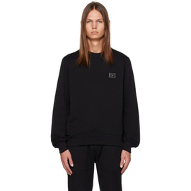 Dolce&Gabbana Black Plaque Sweatshirt 232003M204000