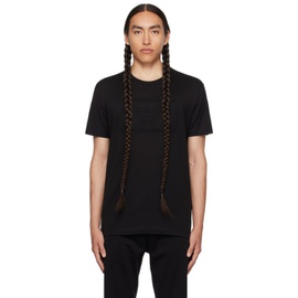 Dolce&Gabbana Black Embossed T-Shirt 232003M213002