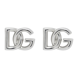 Dolce&Gabbana Silver DG Cuff Links 232003M143001