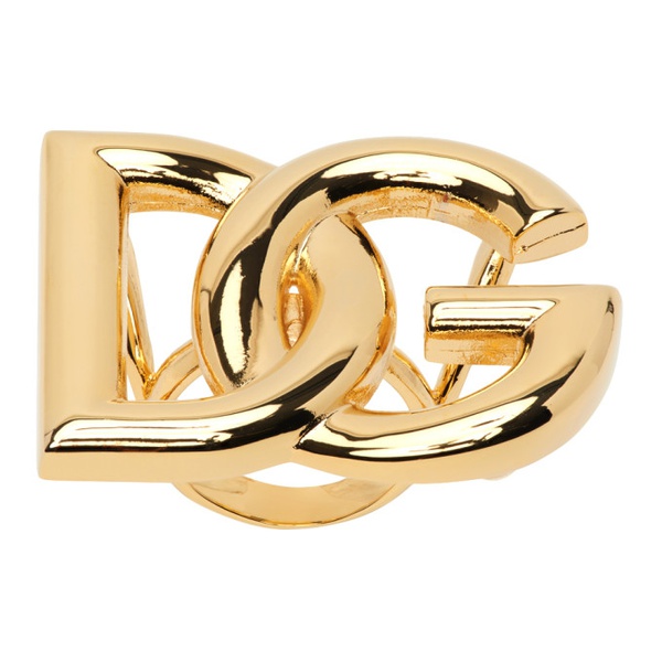 돌체앤가바나 Dolce&Gabbana Gold DG Ring 232003F024000