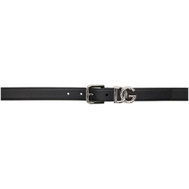 Dolce&Gabbana Black Logo Hardware Belt 222003M131013