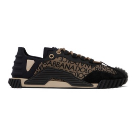 Dolce&Gabbana Brown & Black NS1 Sneakers 232003M237027