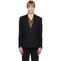 Dolce&Gabbana Black Button Blazer 222003M195004