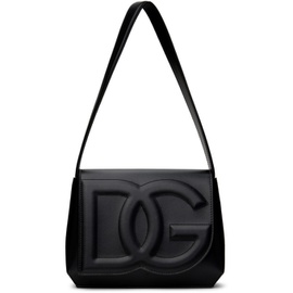 Dolce&Gabbana Black Logo Shoulder Bag 241003F048014